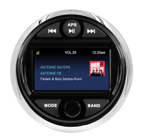 Media Receiver, ESX, DAB+, FM, Bluetooth, 4x50W
