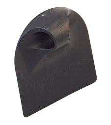 Persenning szem felvarráshoz, Persenninghaken – műanyag, 63,5x58mm, fekete, 10db