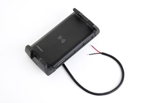 Vezeték nélküli töltő, ROKK Wireless Active, 12/24V, 10W, IPx6