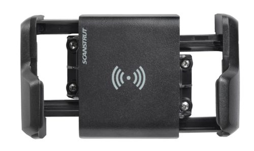 Telefontartó, vezeték nélküli töltő, ROKK Wireless Nano, SCANSTRUT, 12/24V, 10W