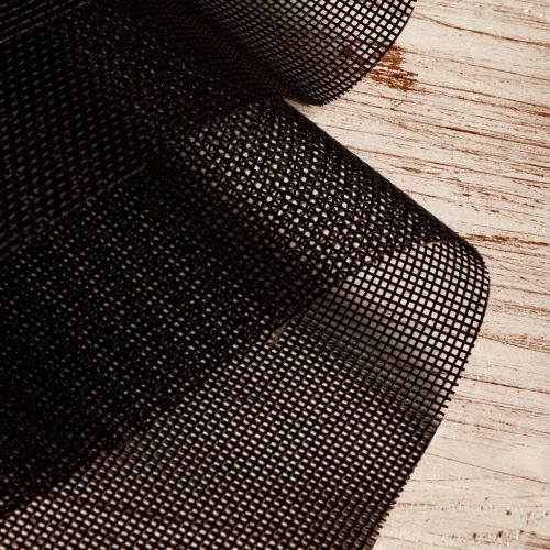 Szúnyogháló, Sauleda, PES/PVC, FABRINET Anti-insect, fekete, 152cm, 150g/m²