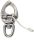 Gyorskioldó forgócsapágyas karabiner, Wichard, Rozsdamentes acél, Regatta, 80mm