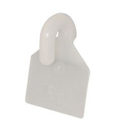 Takaróponyva szem, felvarrható műanyag, SEASURE – UV védelemmel, fehér, 48x38mm, 10db