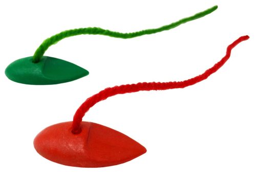 Vitorla Széljelző Szálak, Seasure Flo, Nylon, Piros/Zöld, 3+3 db