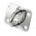 Árbóctalp, SEA SURE, A4 rozsdamentes acél, 6mm, 51x41mm, lapos alaplemez