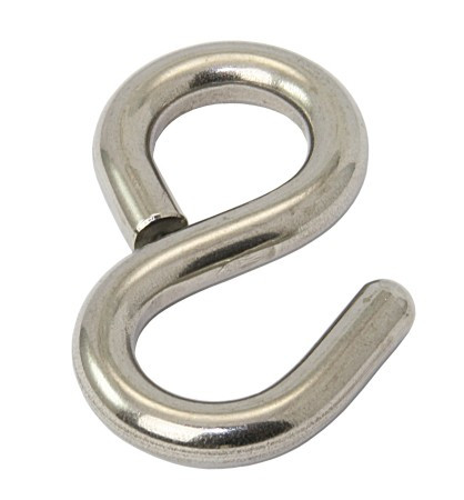 S kampó, SEA SURE – Rozsdamentes acél AISI 316, 8x68mm