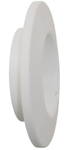 Átvezető karima, Trudesign - Nylon/GFK, 2", fehér