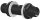 Átvezető cső, Trudesign, Nylon/GFK, 1-1/2", fekete