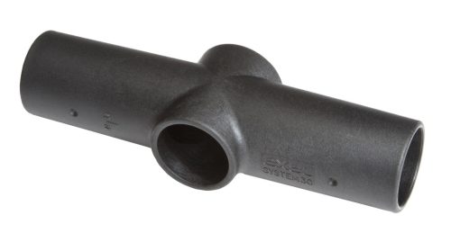 TRAFLEX System 30, egyenes kereszt összekötő (I) 180° / 90°
