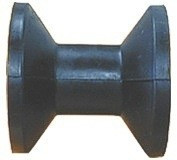 Kielgörgő gumi, Lindemann, gumi, 75x75mm, iD=13mm, fekete