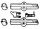 Bowdenzug Kiegészítő szett, ULTRAFLEX, C22, B99, B101, B102