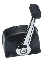Egykaros váltókar, Ultraflex, Alumínium/Króm, Fekete, 1 motorhoz