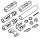 Bowdenkábel toldó szett, Ultraflex – Johnson, Evinrude motorokhoz, C2, C8, MACHzero