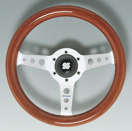 Kormánykerék Capri, UFLEX, Alumínium/Mahagóni, 320mm