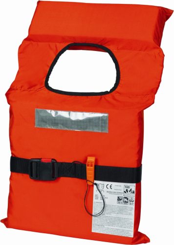 Mentőmellény, Rettungswesten|Rettungsweste SOLAS, VSG, 15-40kg, narancssárga, 100N