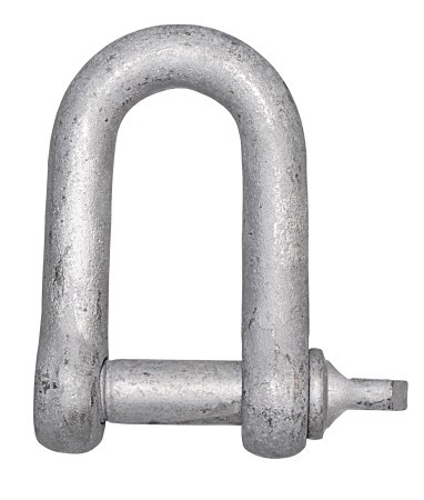 Bilincs, horganyzott, Ankerverbinder, acél, 6 mm, 10 db
