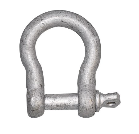 Bilincs, ívelt – Ankerverbinder, horganyzott acél, 10 mm, 10 db