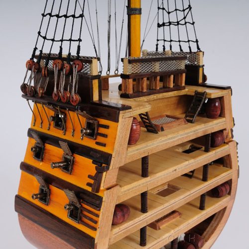 HMS Victory oldal metszet