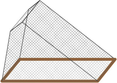 Szúnyogháló, felhúzható, nyílászáróra, 720 x 720 mm