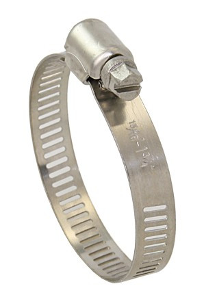 Csőbilincs, Schlauchschellen|Typ KS3 – Rozsdamentes acél, 12-22mm, 9mm széles, AISI305, 10db