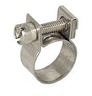 Tömlőbilincs, Schläuche|Treibstoffschlauchschellen, A2(W4) rozsdamentes acél, 12-14mm, 10db