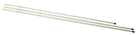 RBS Segellattensatz / Segelléc készlet, Segellatten – GFK, 420 Jib-hez, 12mm széles, 3 részes