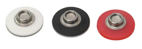 SNAD alsó rész, rugalmas műanyag, YKK – 25mm, átlátszó